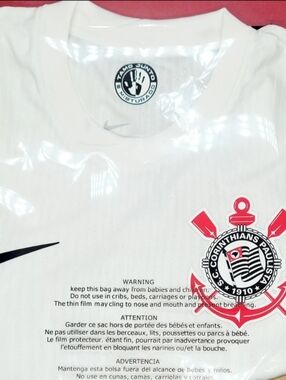 Nike Dri-Fit Corinthians Brazil ADV Vapor Soccer Match Jersey Sz 2XL Men NWT